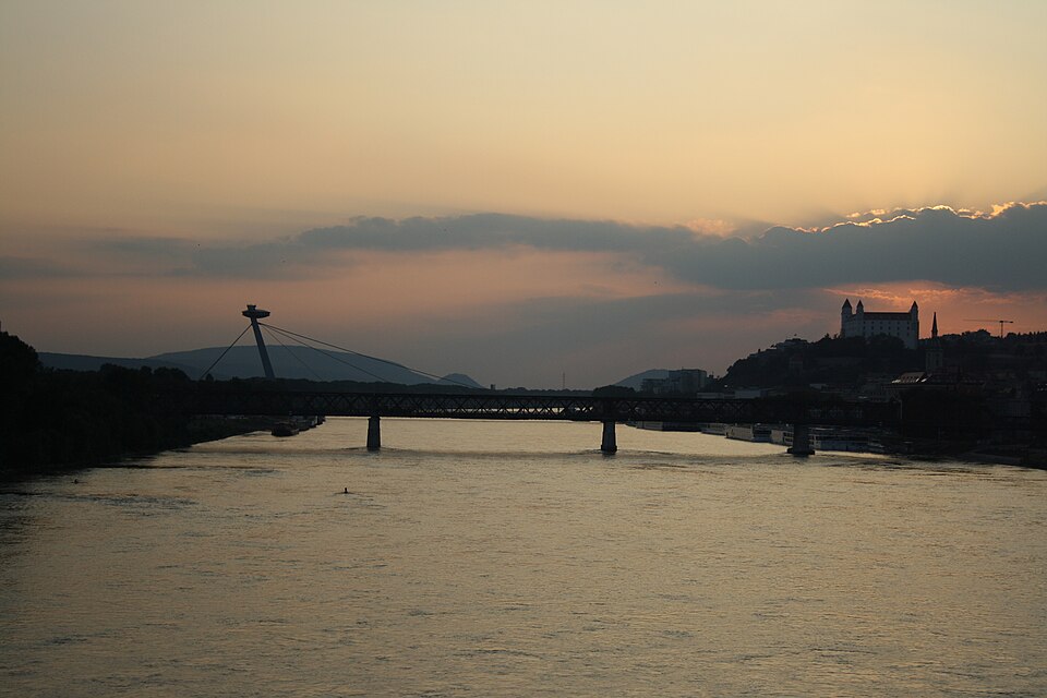 Bratislava Castle and the Danube