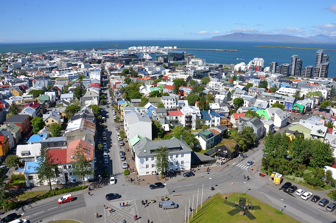 Hallgrímskirkja church, Reykjavik