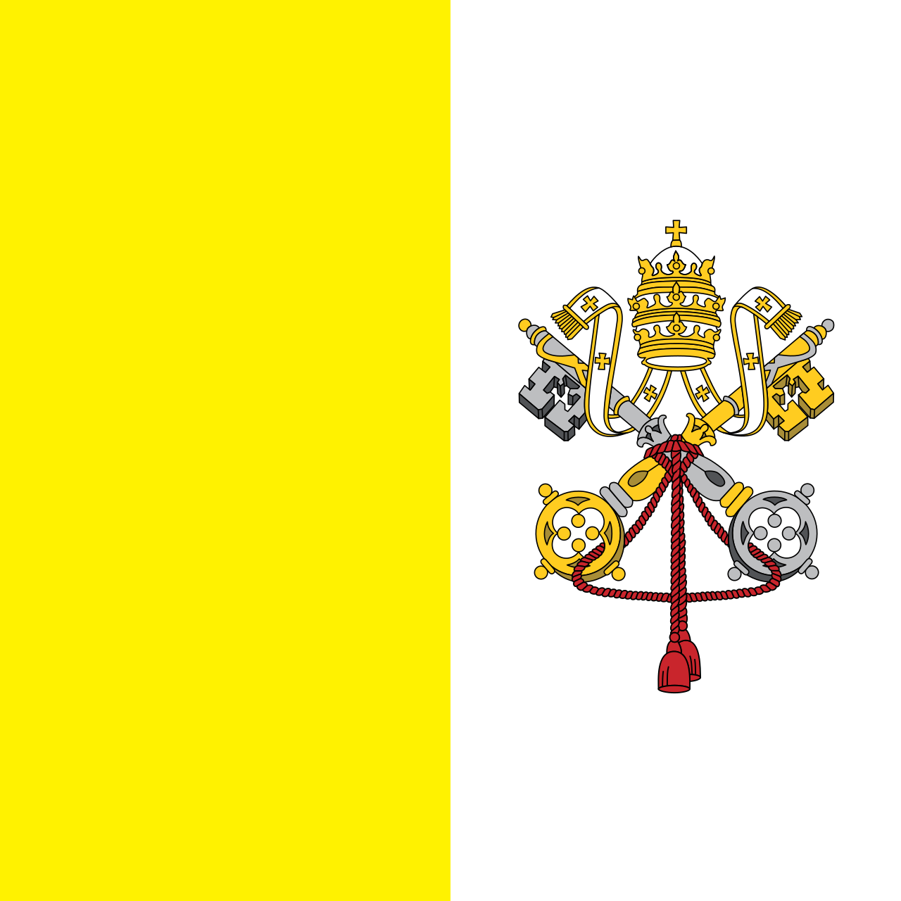 St Peter's Basilica and Square from above